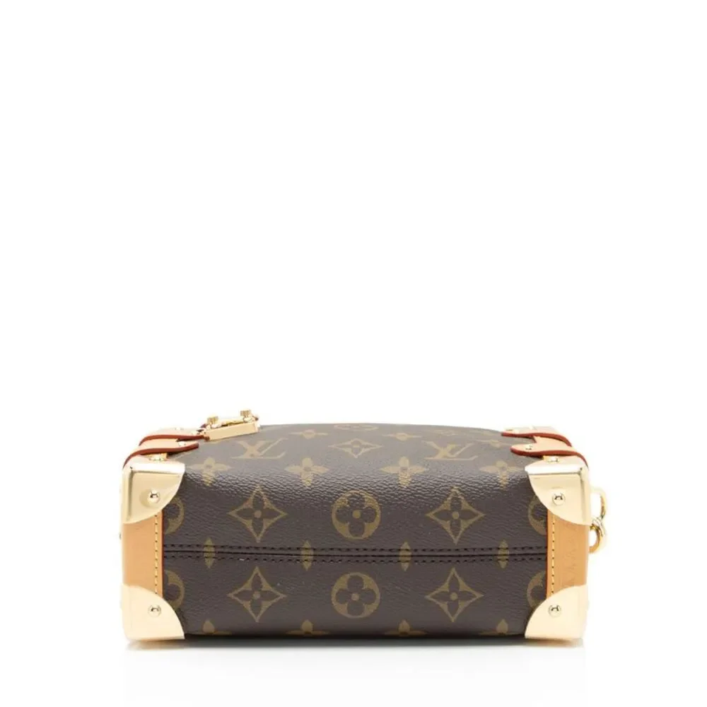 Louis Vuitton Monogram Canvas Side Trunk PM Shoulder Bag